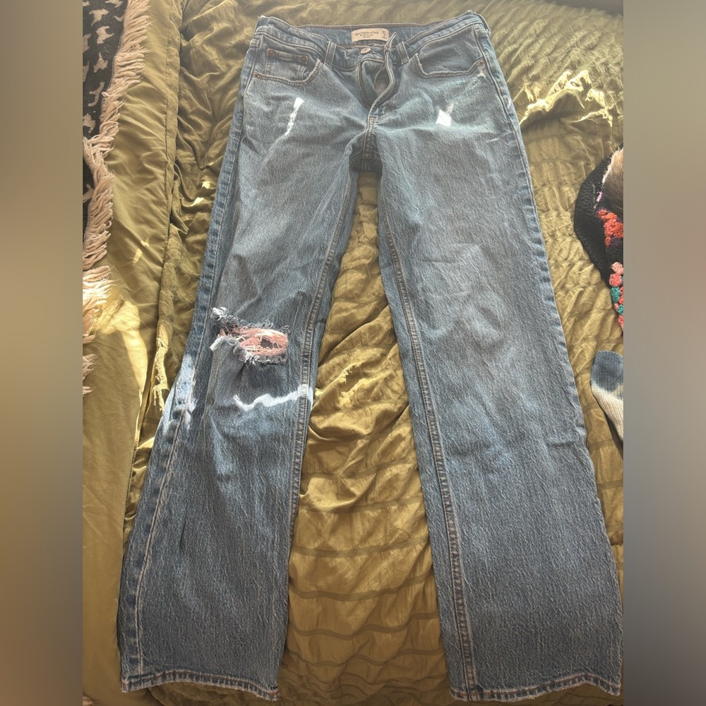 Abercrombie & Fitch, Mid Rise 90s Straight Jean